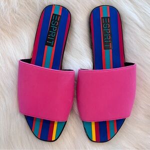 Vintage Esprit Poolside Sandals. Size 6.